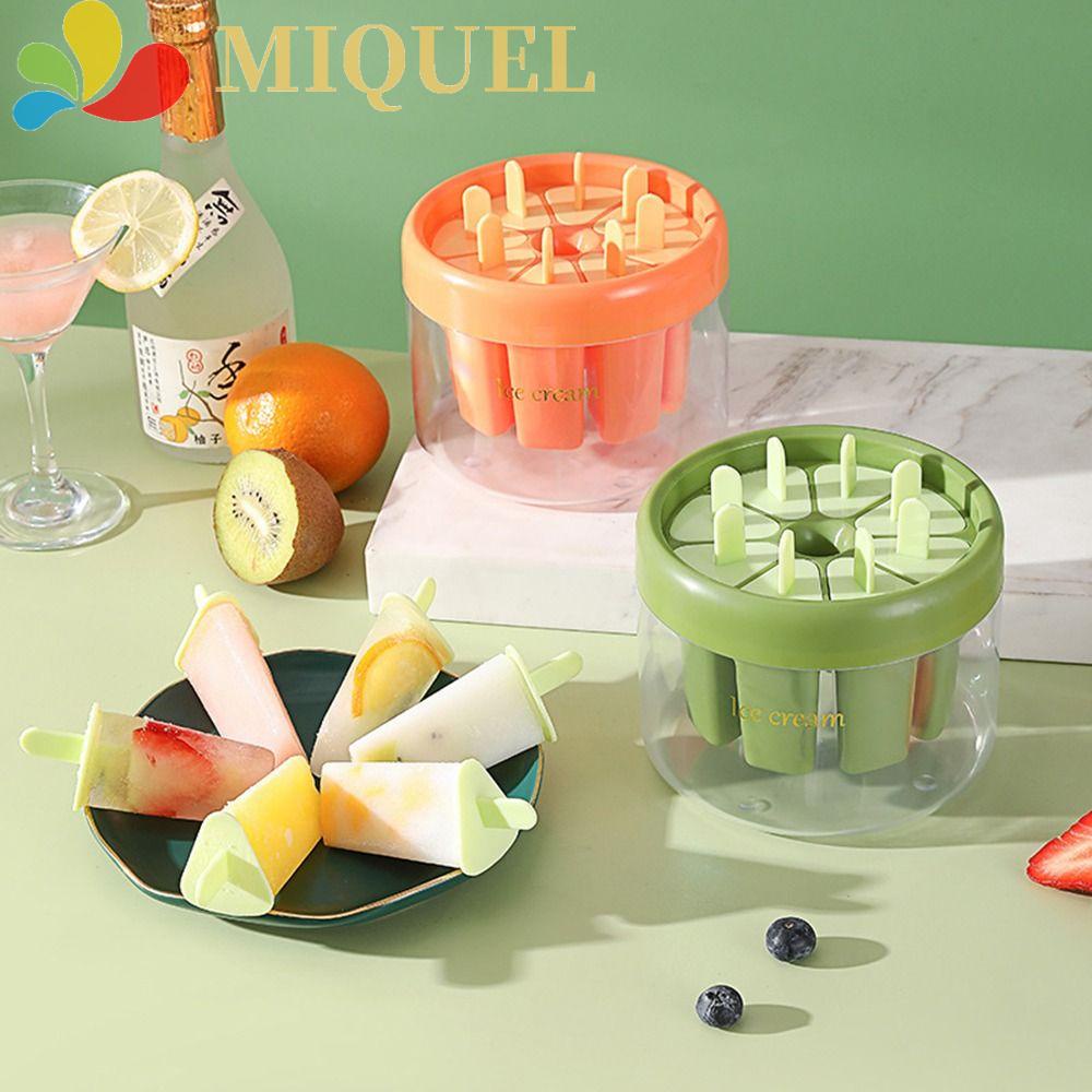 Khuôn Làm Kem Que 8 Ngăn Tiện Lợi