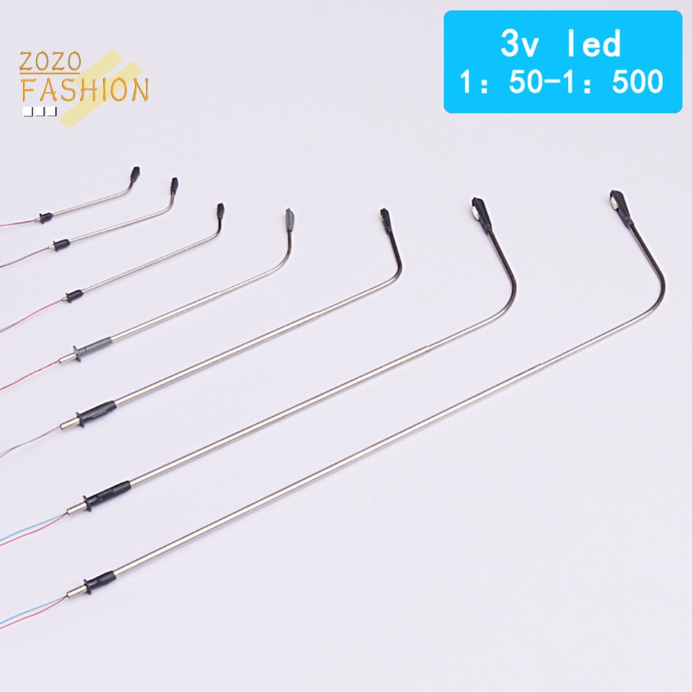 Bộ 10 Mô Hình Đèn Đường LED Dùng Trang Trí Tiểu Cảnh