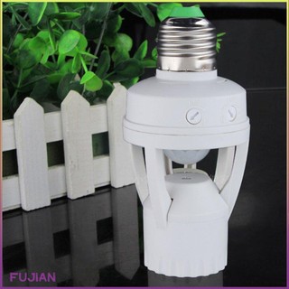 E27 Plug 360 Degree Pir Induction Motion Sensor Infrared Detection Light Bulb Socket Switch Base Holder Ac110-220V [B/2]