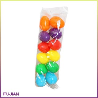 12Pcs Easter Egg Fillable Surprise Gift Plastic Eggs Funny Easters Toy Festival Decoration Kid Birthday Party Decor