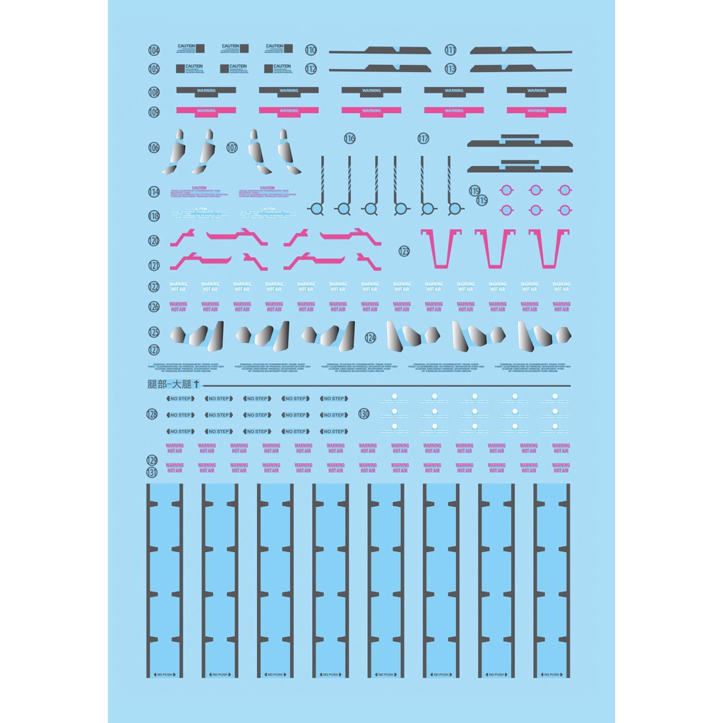 Decal Dán Trang Trí 5 Trong 1 Cho Xe Hơi XUEYAN XY 1 / 60 Nu RX-93