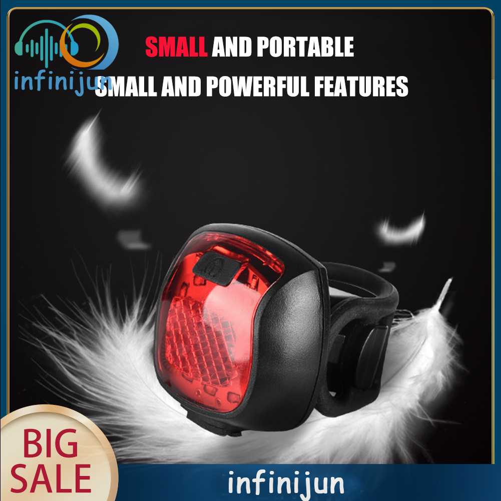 Đèn LED Gắn Yên Sau Xe Đạp Chống Thấm Nước Có Thể Sạc Lại Được