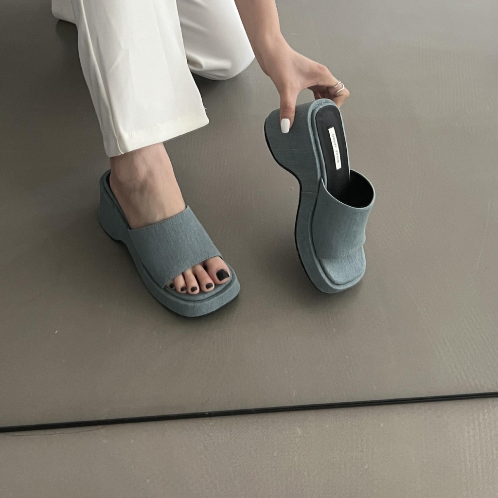 Dép Sandal Đế Xuồng Hở Ngón Thời Trang Mùa Hè Dành Cho Nữ