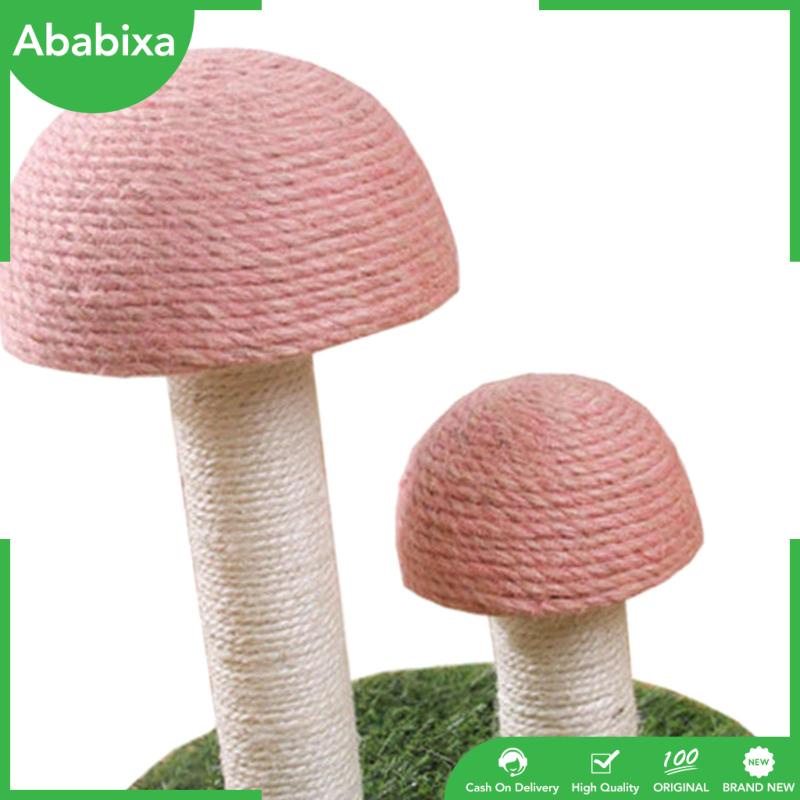 Gậy Cào Móng Kèm 2 Cây Nấm Siêu Bền Dùng Tập Thể Dục Trong Nhà Cho Mèo Cưng