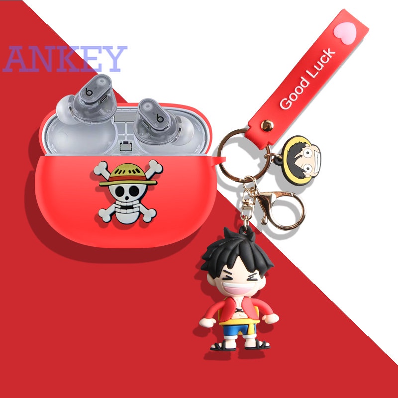 For Beats Studio Buds+ Case Protective Buds + Cute Cartoon Cover Bluetooth Earphone Shell Accessories TWS Headphone Portable