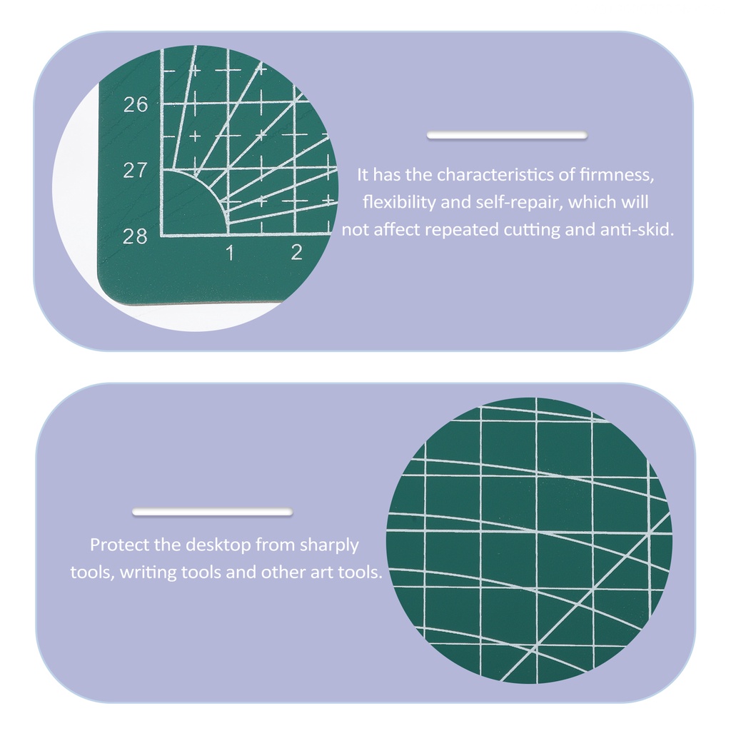 Tấm Lót Cắt Bằng PVC Hai Mặt Có Thể Xoay Tiện Dụng
