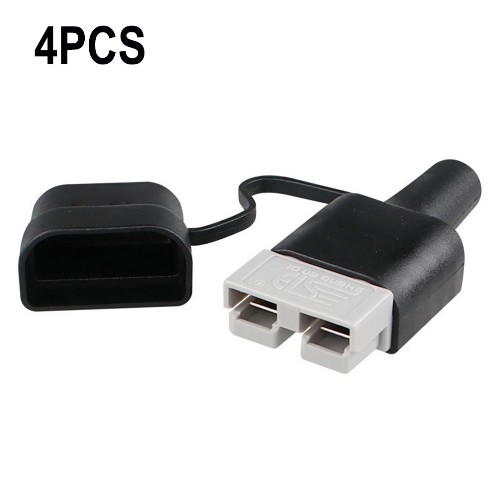 Bộ 4 Nút Bịt Chống Bụi Cho Cáp Anderson 50A 68.5 X 38 X 22mm Mới