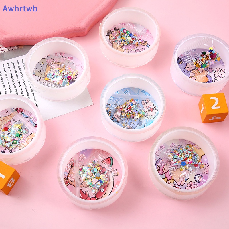 Băng Dính Nano Kèm Ống Hút Dùng Làm Đồ Chơi DIY Cho Bé Mới