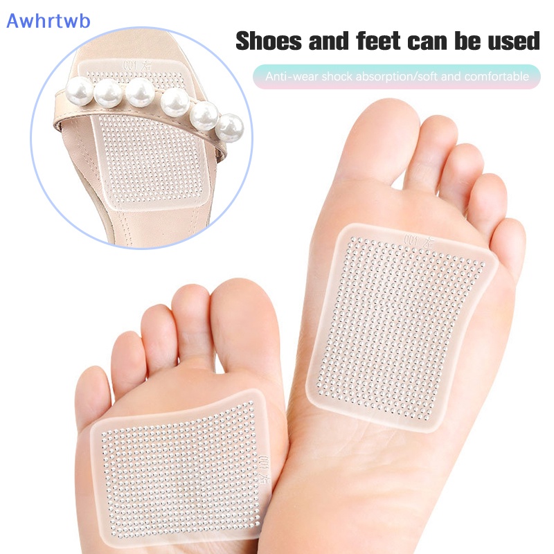 1 Cặp Đệm Lót Giày Cao Gót Giảm Đau Chống Trượt Mới