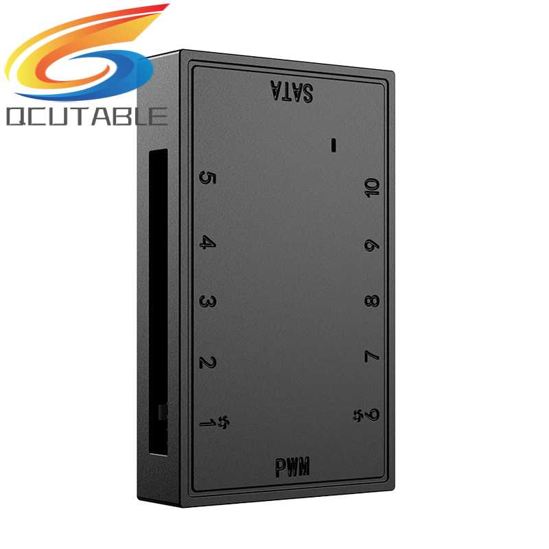 Bộ Chia 1 Ra 10 Cổng 4 Pin PWM SATA Cho Máy Tính Ốp