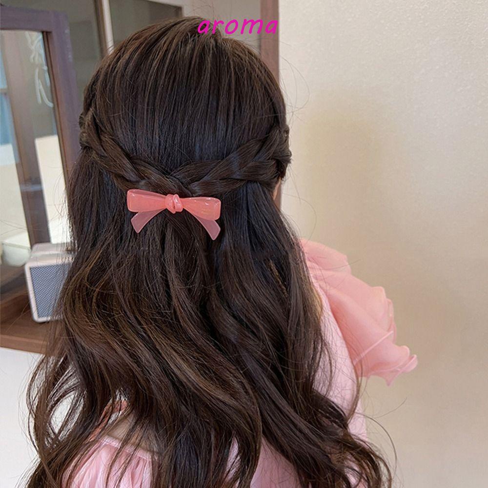 Kẹp Tóc Hình Nơ Nhỏ Xinh Ngọt Ngào Phong Cách Hàn Quốc Cho Bé Gái