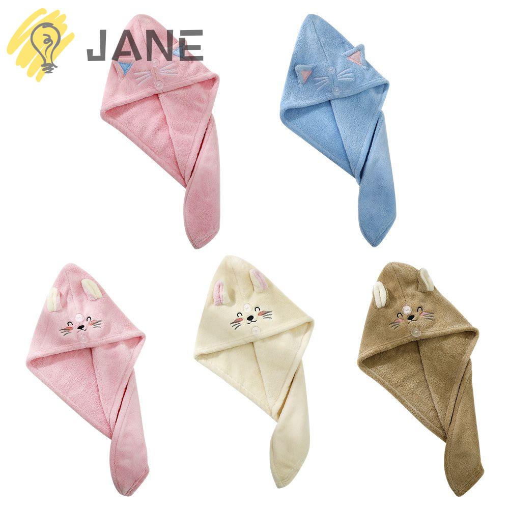 Khăn Quấn Khô Tóc Bằng Nỉ Mềm Mại Tiện Dụng