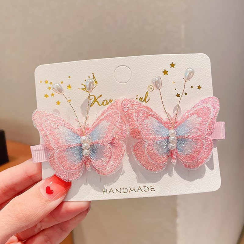 Kẹp Tóc Hình Bướm Phong Cách Trung Hoa Dễ Thương Cho Bé Gái