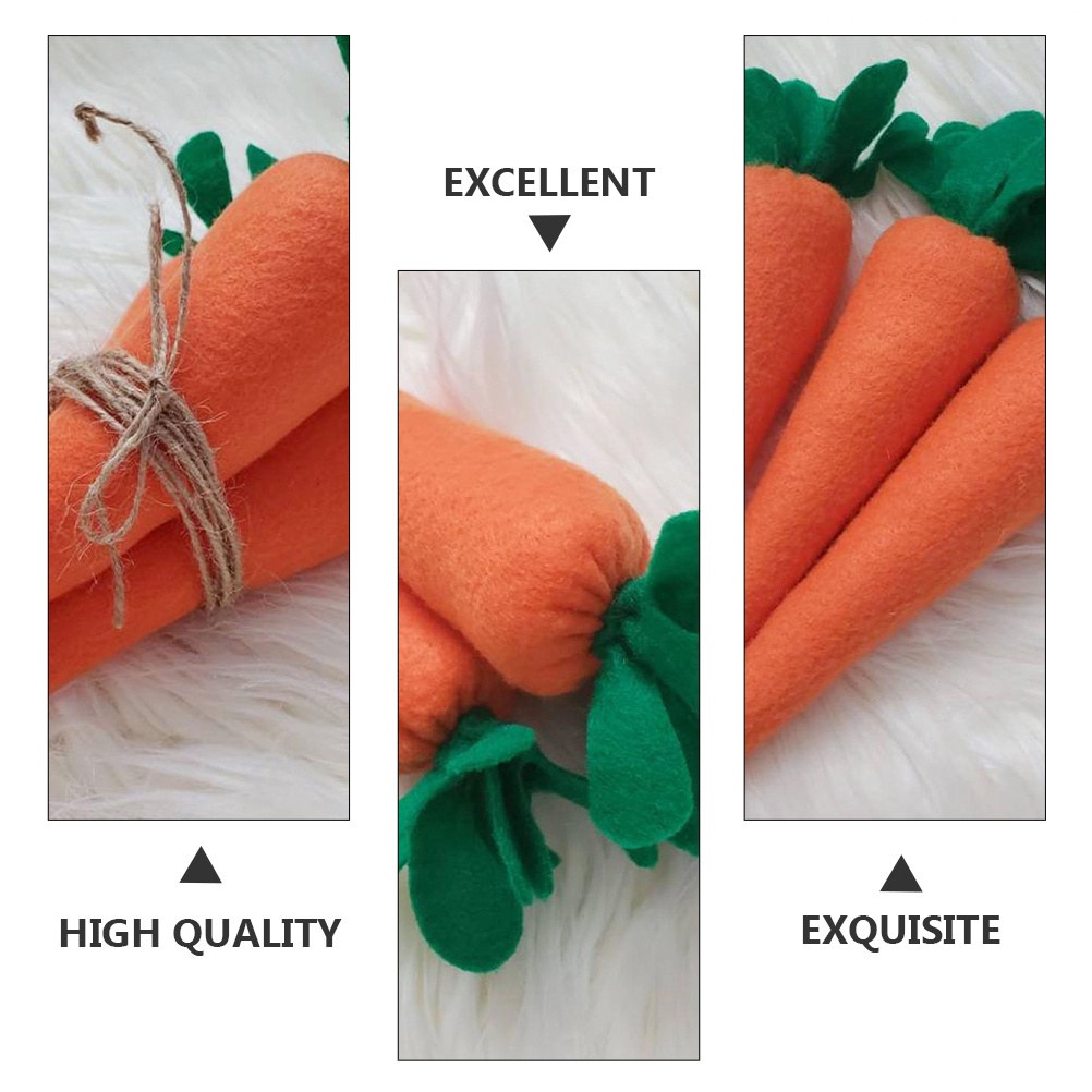 Bộ 2 Củ Cà Rốt Nhồi Bông Đáng Yêu