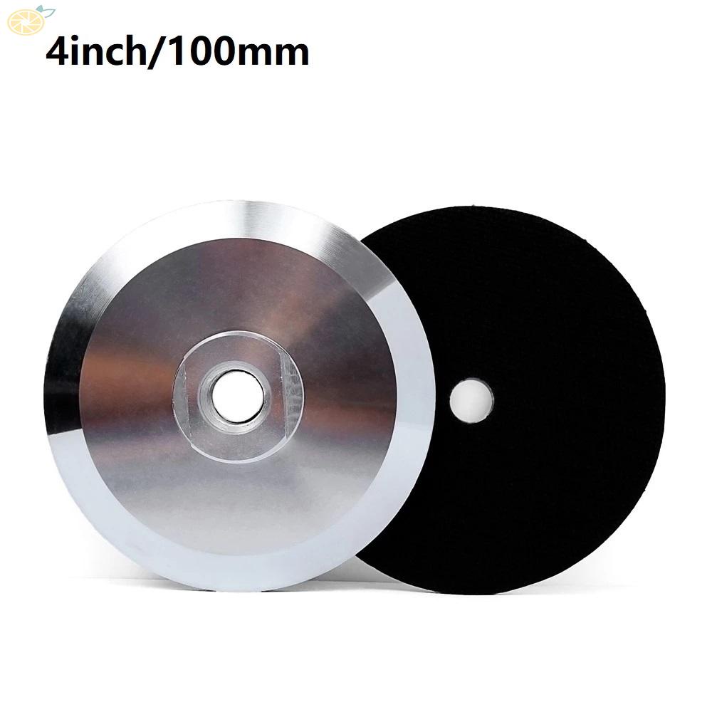 【VARSTR】Polishing Pads Pad Parts Polishing Replacement Tools 10cm 4inch Aluminum