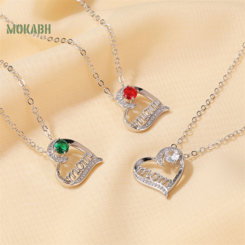 Vòng cổ Mặt Trái Tim Đính Đá Thời Trang Xinh Xắn Cho Nữ