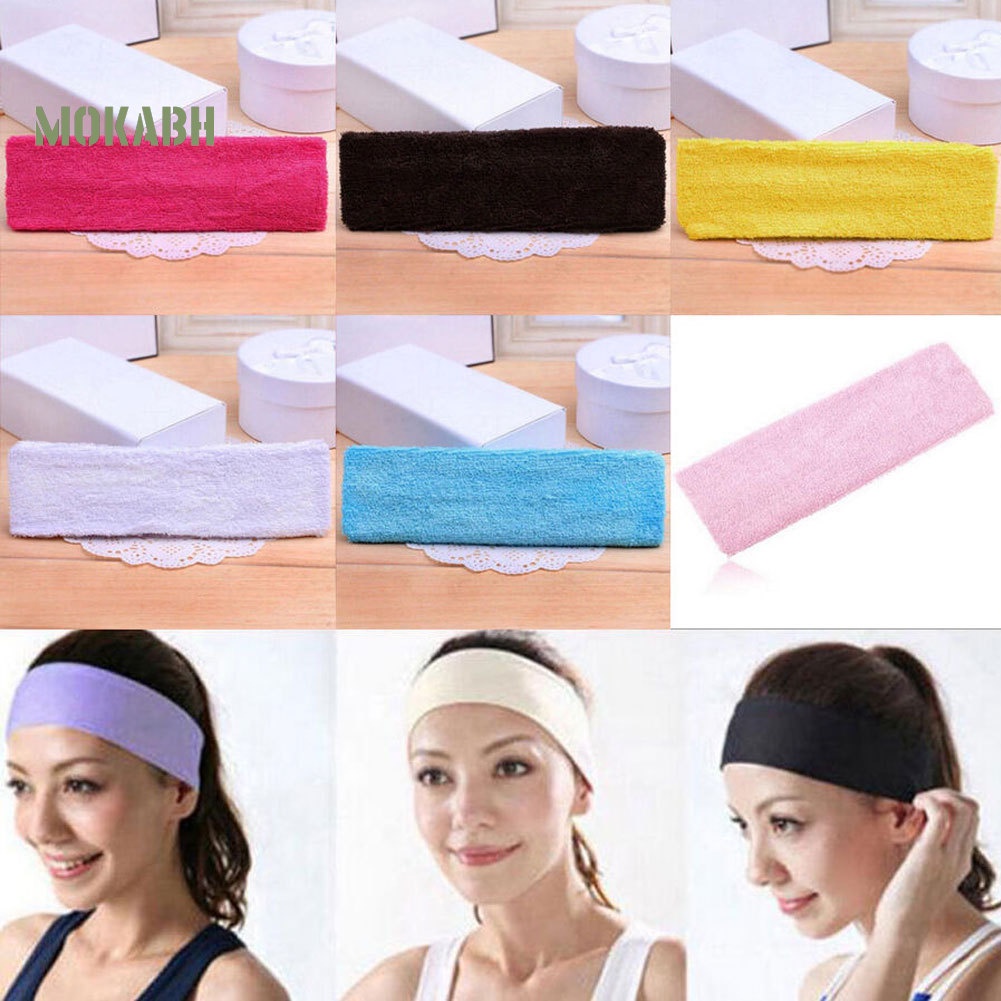 Băng Đô Thể Thao Thấm Hút Mồ Hôi Co Giãn Cho Nam Và Nữ