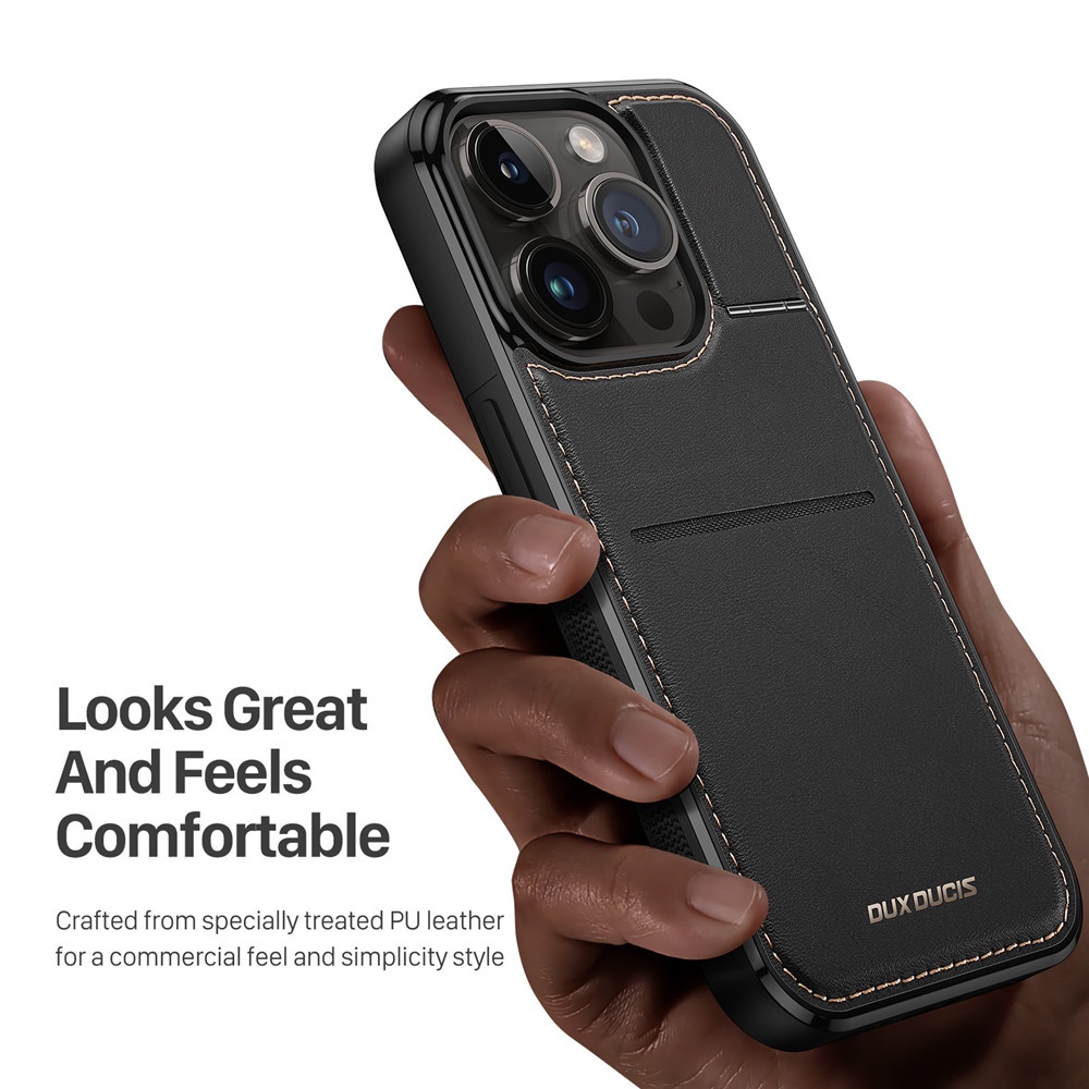 SAMSUNG Ốp Điện Thoại DUX DUCIS Bằng Da Có Ngăn Đựng Thẻ 3 Trong 1 Hít Nam Châm Cho iPhone 14 Pro Max / 14 Plus / 13 Pro / 13 Pro Max S23 Ultra