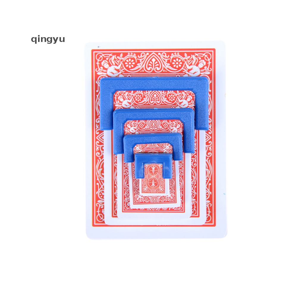 Bộ Thẻ Bài Ảo Thuật qingyu Thu Gọn Độc Đáo Thú Vị Bộ Thẻ Bài Ảo Thuật &amp; Huấn Luyện Ảo Thuật Thu Gọn Được Mẫu Mới Dành Cho Tiệc Tùng Sân Thẻ Thu Gọn Được Bán Chạy