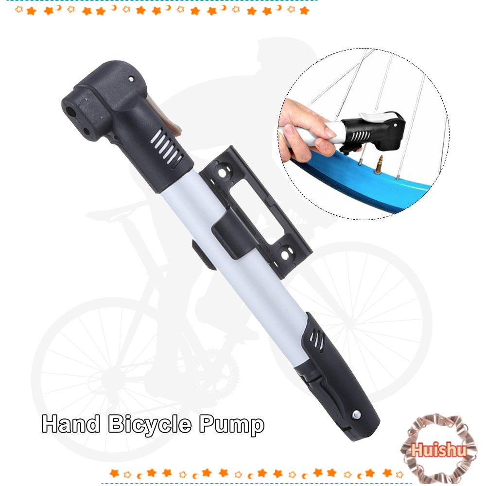 Dụng Cụ Bơm Hơi Bánh Xe Đạp Kèm Giá Đỡ Bằng Hợp Kim Nhôm Tiện Dụng