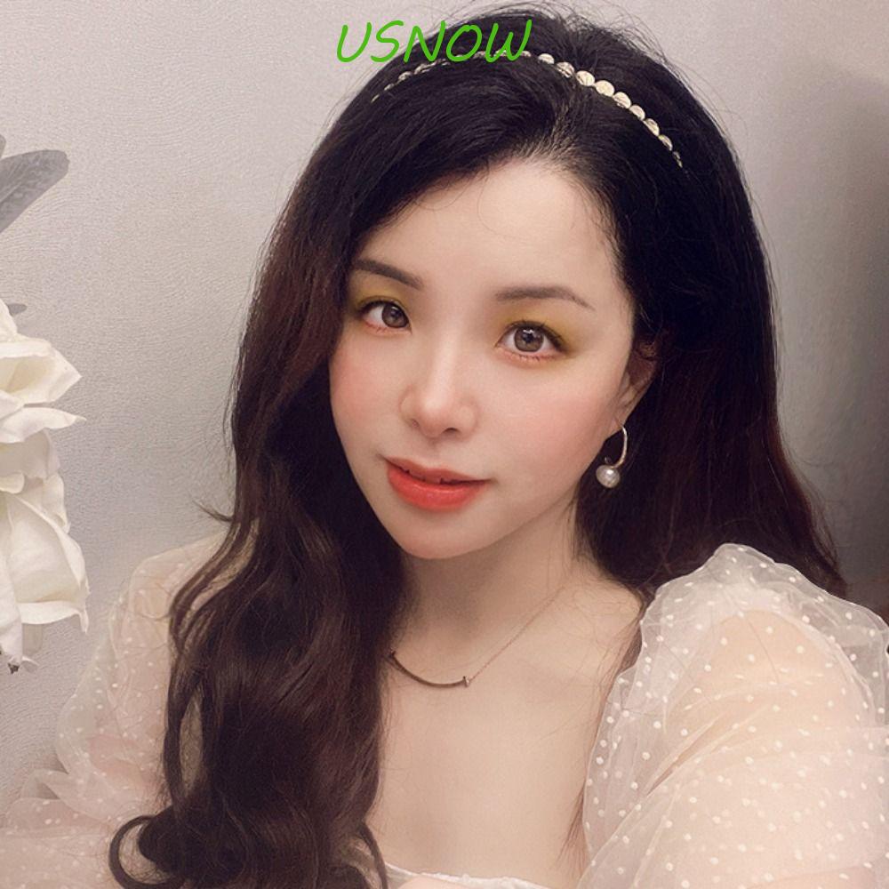 Cài Tóc Hình Tròn Lấp Lánh Chất Lượng Cao Cho Nữ