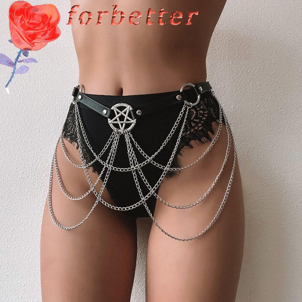 Dây Xích Đeo Thắt Lưng Nhiều Lớp Hình Ngôi Sao Năm Cánh Bằng Kim Loại Đơn Giản Độc Đáo Dễ Phối Đồ Cho Nữ