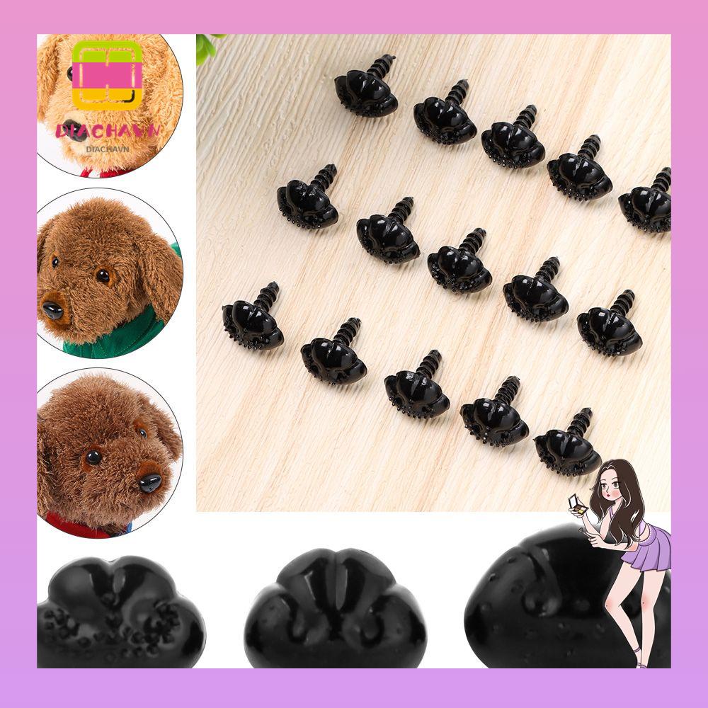 Set 40 Nút Nhựa Hình Mũi Cún / Gấu / Búp Bê DIY