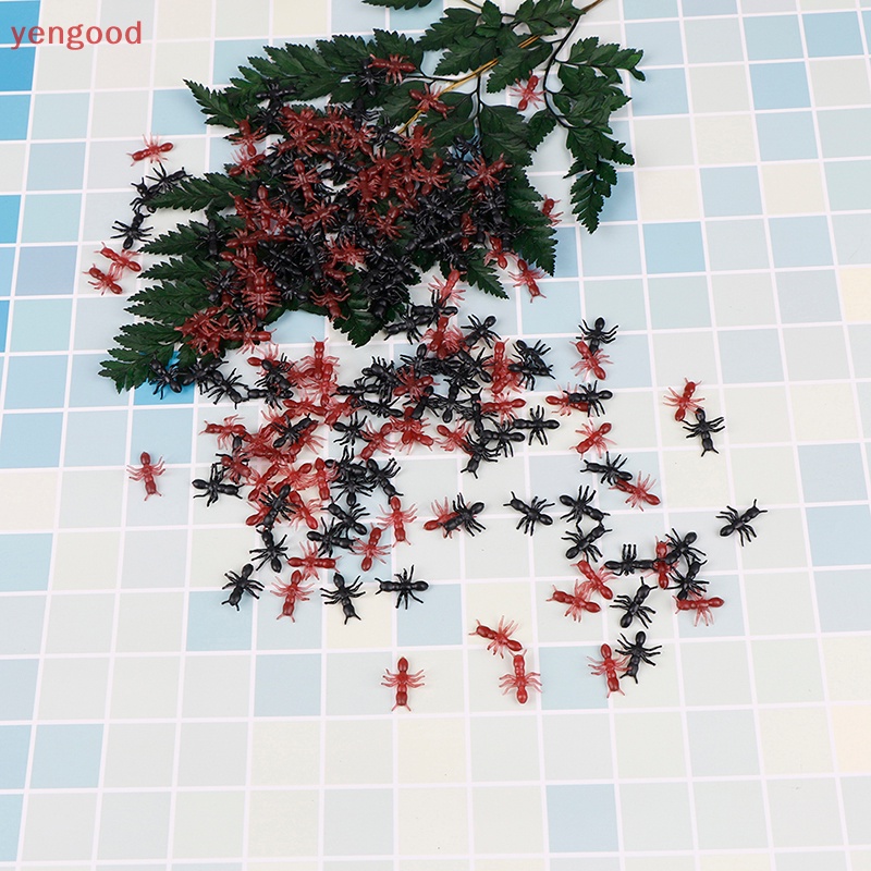 Set 50 / 100 / 200 Kiến Nhựa Sống Động Trang Trí Halloween