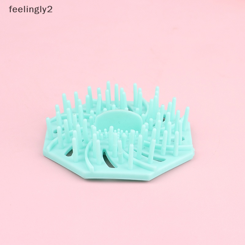 Xô Phơi Khô Cọ Trang Điểm Kèm Giá Đỡ Tiện Dụng