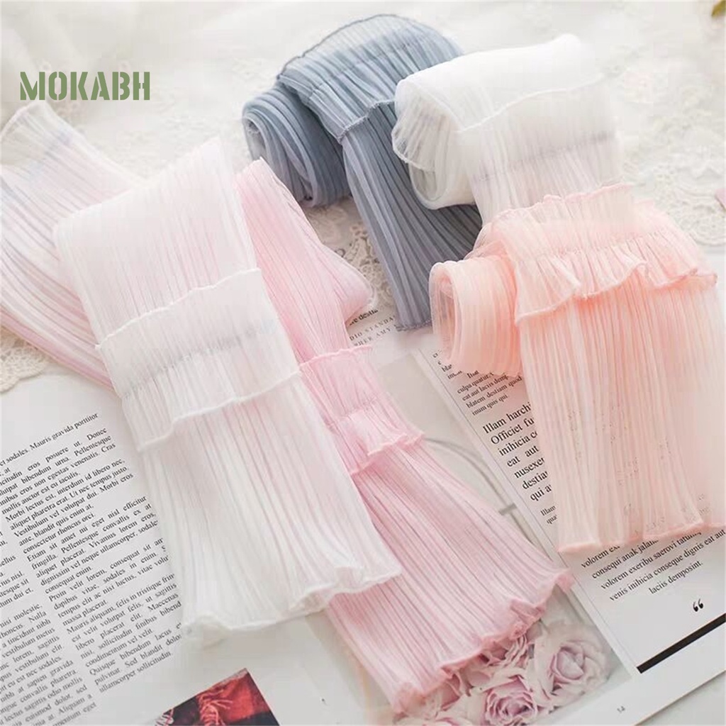 1 Đôi Găng Tay Chống Tia UV Thấm Hút Mồ Hôi Màu Sắc Đơn Giản