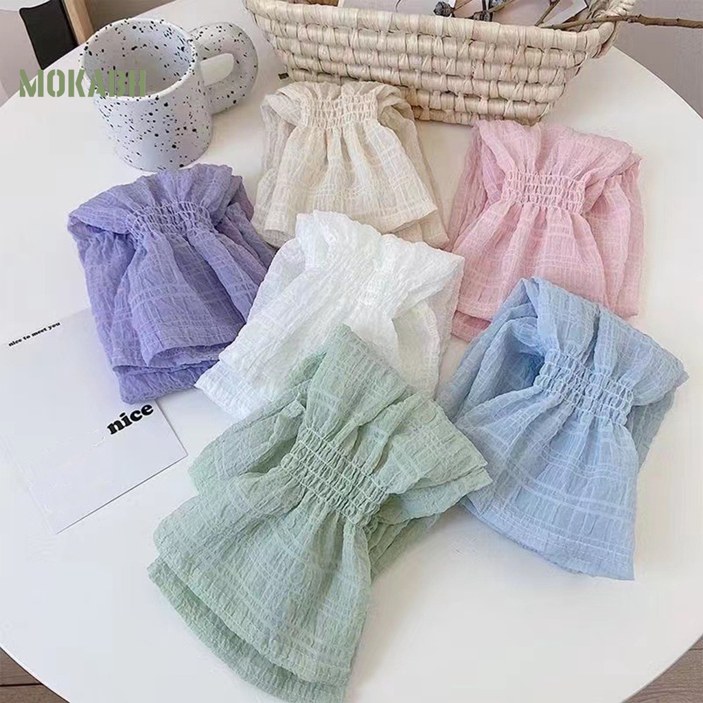 1 Cặp Găng Tay Co Giãn Thoáng Khí Chống Tia UV Chống Trượt Bảo Vệ Khi Đạp Xe