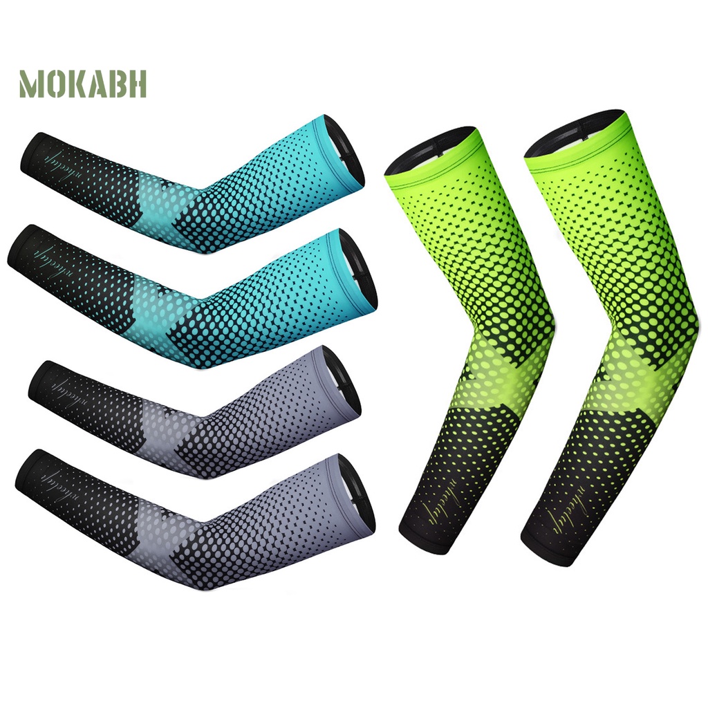 1 Cặp Ống Tay Áo Chống Tia UV Dùng Khi Đi Xe Đạp / Cắm Trại