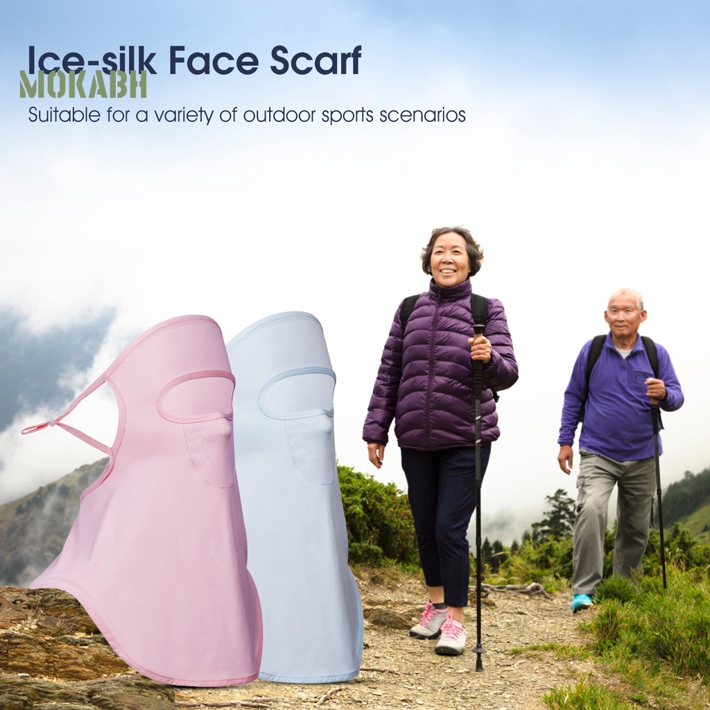 Khăn Choàng Cổ Thoáng Khí Màu Sắc Đơn Giản Trọng Lượng Nhẹ Dùng Khi Đi Xe Máy Leo Núi