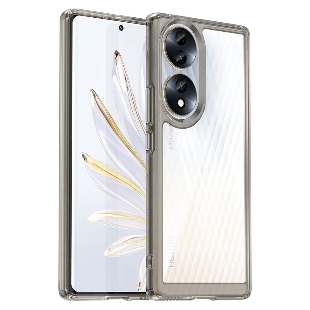 Ốp Điện Thoại PC + TPU Trong Suốt Chống Sốc Cho Honor 80 70 Pro Plus + 5G