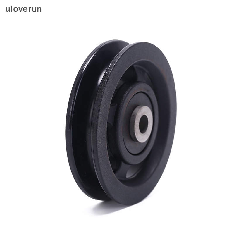 1 Bánh Xe Ròng Rọc Lõi Sắt Màu Đen 90mm Chống Mòn Dành Cho Tập Gym Vn