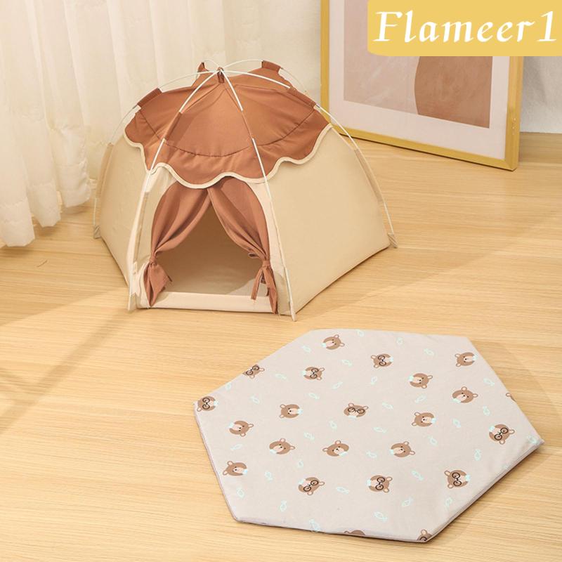 Lều Ngủ Bốn Mùa Thoáng Khí Thoải Mái Di Động Cho Thú Cưng Flameameer1