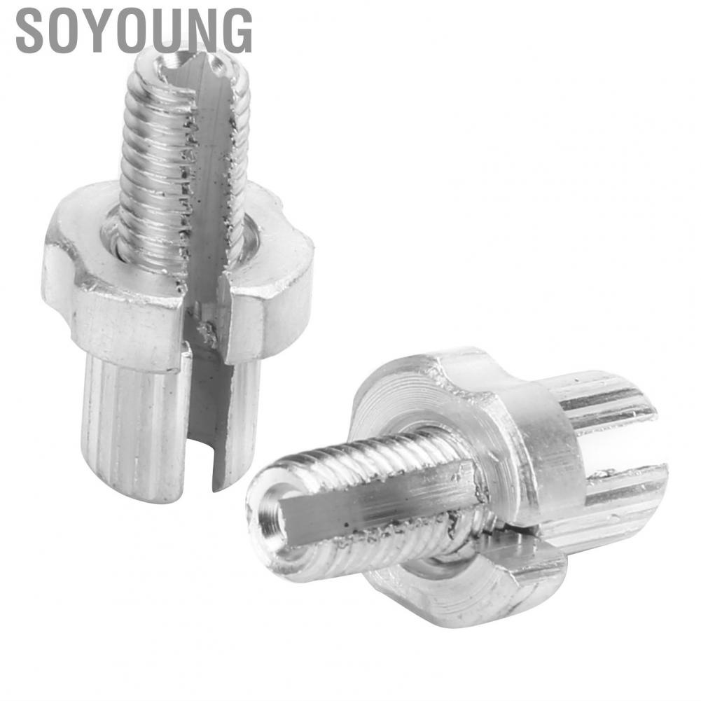 Soyoung Brake Lever Adjuster  Aluminium Alloy High Strength Adjusting Screws 2PCS for Road Bikes Mountain Bike