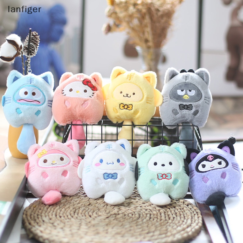 Móc Khóa Búp Bê Kulomi Nhồi Bông Ngắn Mềm Mại Dễ Thương Dùng Làm Quà Tặng Cho Bé