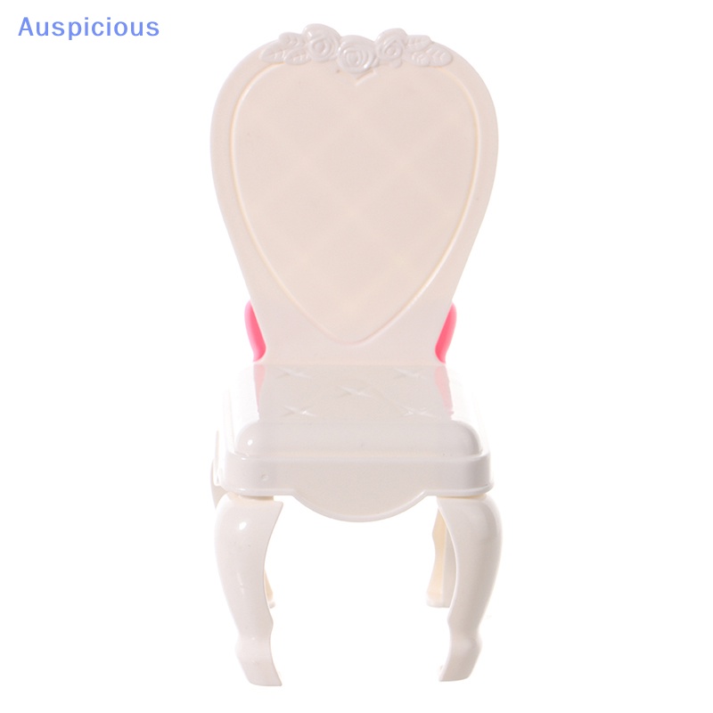Mô Hình Ghế Thắt Nơ Màu Trắng Tỉ Lệ 1 / 6 Trang Trí Nhà Búp Bê
