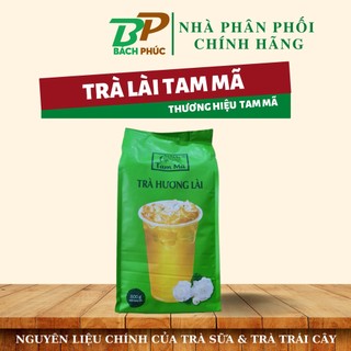 Trà xanh lài pha trà trái cây lục trà lài tam mã cozy 500g - nguyên liệu pha trà - kho pha chế bách phúc