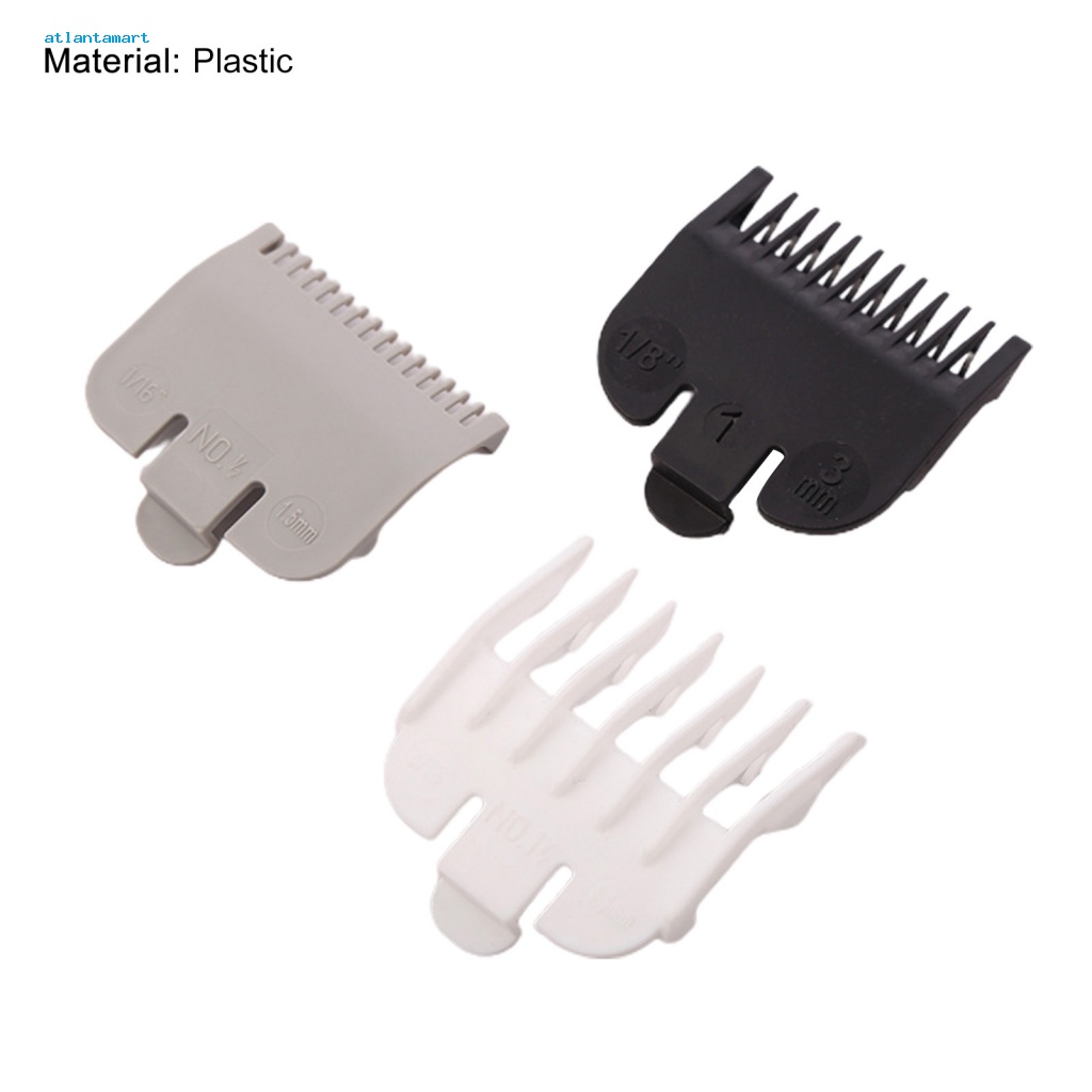 Túi Đựng Đồ Dùng Cao Cấp Tiện Dụng| Hộp 3 Lược Nhựa Cắt Tóc Chống Rơi Trọng Lượng Nhẹ Dễ Lắp Đặt Thay Thế Cho Nam Giới