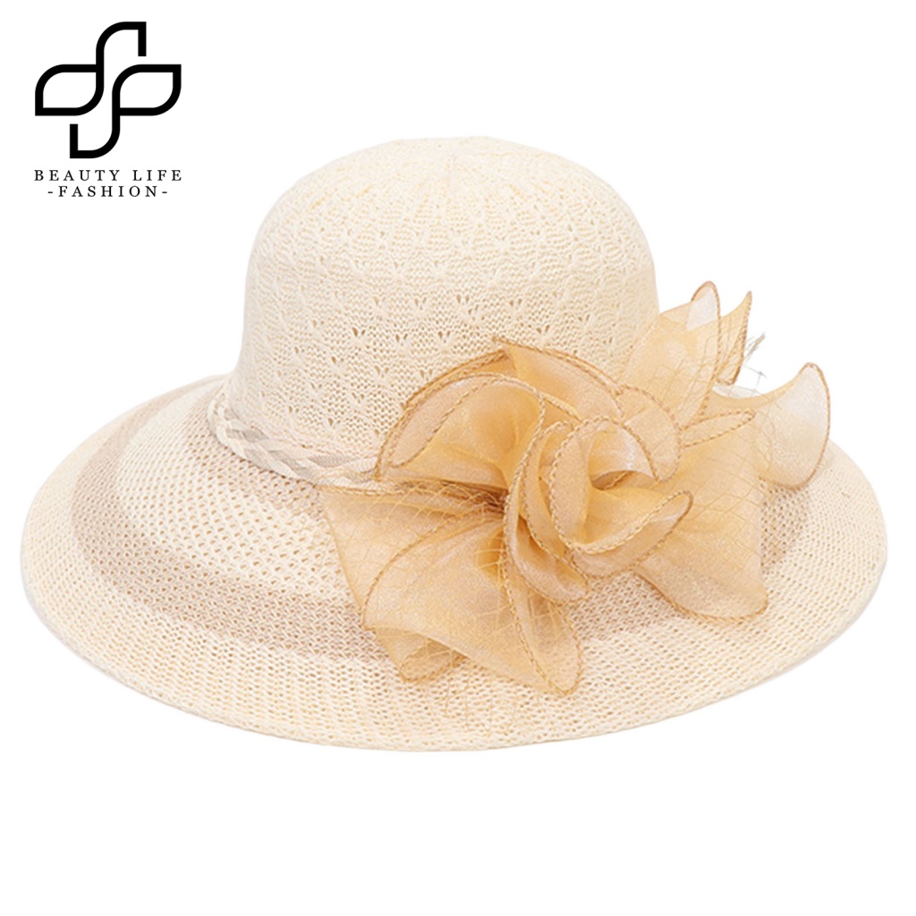 Nón Vành Tròn Màu Sắc Thời Trang Mùa Hè Cho Nữ