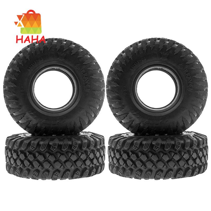 Bộ 4 Bánh Xe Cao Su 128mm 2.2 Thay Thế Cho Xe Điều Khiển Từ Xa Axial SCX10 Wraith RR10 Capra Traxxas TRX4 YK4802 1 / 10