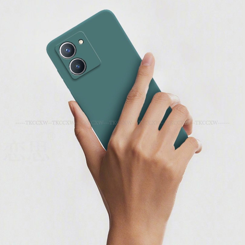 Ốp Điện Thoại Silicon Dẻo Chính Hãng Dáng Vuông Sang Trọng Dành Cho Vivo Y36 Y78 +