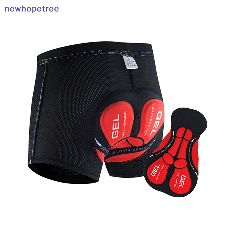 Quần Short Đạp Xe Có Đệm Gel 5D Dày Chống Sốc Cho Nam