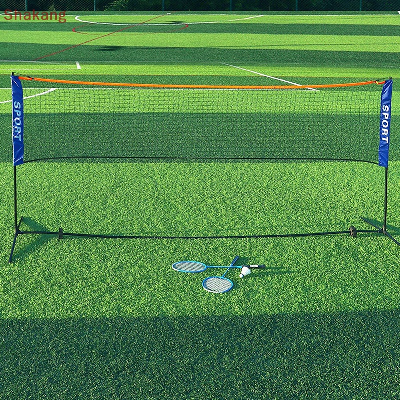 Bighsm Lưới Chơi Cầu Lông / tennis Hình Vuông Gấp Gọn Chuyên Nghiệp skk