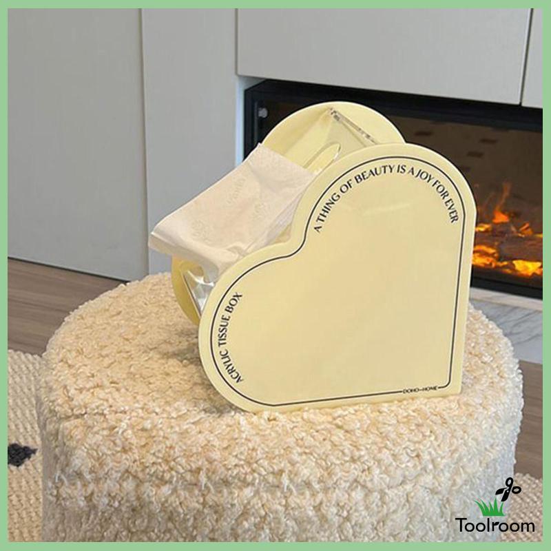 Vỏ Hộp Khăn Giấy Hình Trái Tim Dành Cho Nhà Bếp