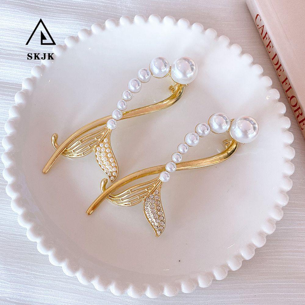 Kẹp Tóc Đuôi Ếch Thanh Lịch Thời Trang Cho Nữ Giá Đỡ