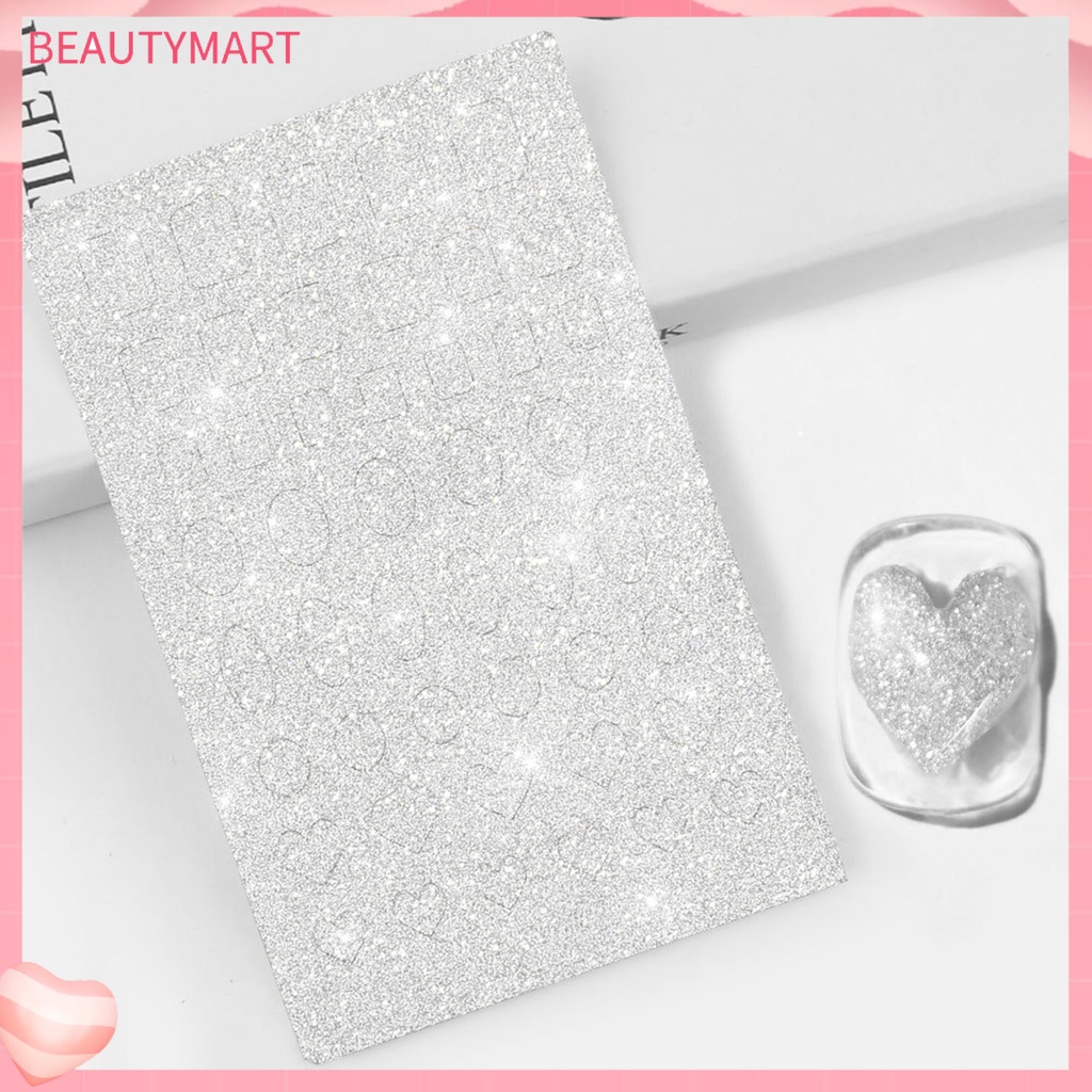 Miếng Dán Trang Trí Móng Tay Hình Trái Tim DIY