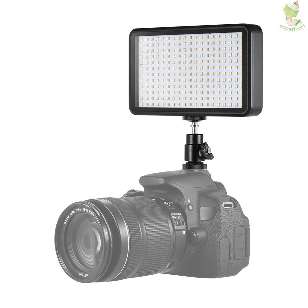 Bảng Đèn LED Andoer Siêu Mỏng 3200K / 6000K 228 Hạt Cho Máy Ảnh DSLR DV C Came-6.7